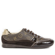 Louis Vuitton Monogram and Patent Leather Globe Trotter Sneakers