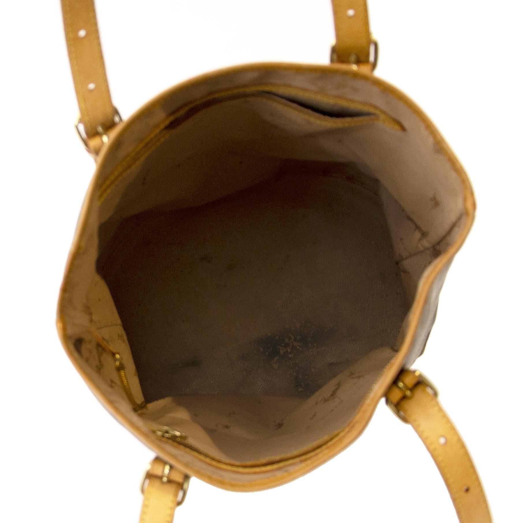 Authentieke tweedehands vintage Louis Vuitton Bucket Tote Bag koop online webshop LabelLOV