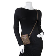 Louis Vuitton Monogram Canvas Mini Danube Pochette Cross Body Bag now for sale at labellov vintage fashion webshop belgium