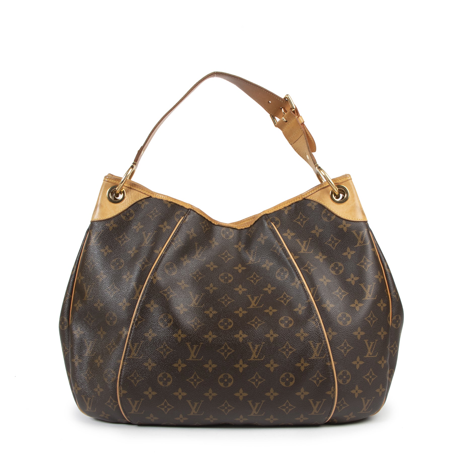 Authentic secondhand Louis Vuitton Monogram Canvas Galliera GM Bag designer bags fashion luxury vintage webshop safe secure online shopping