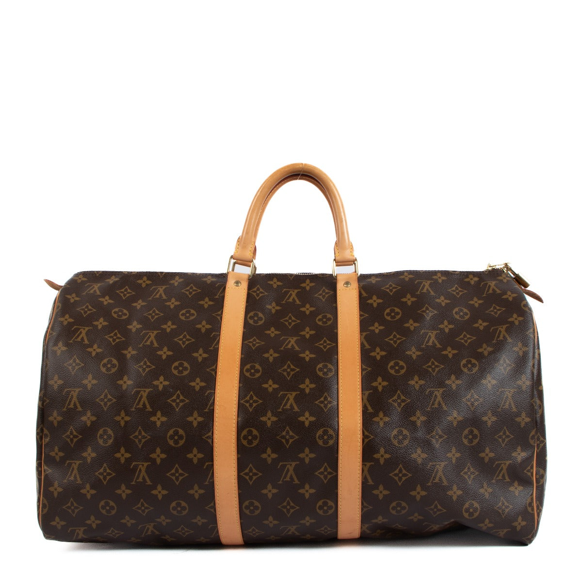 Louis Vuitton Keepall 55 Monogram Travel Bag
