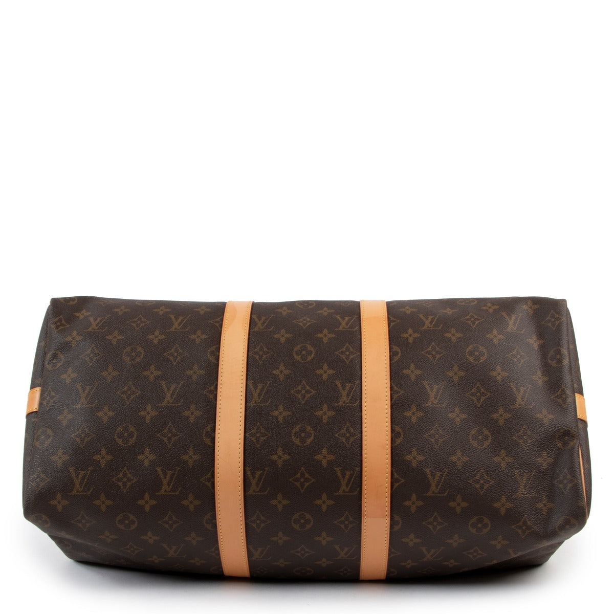 Shop online authentic second hand luxury designer Louis Vuitton Keepall Bandoulière 50 Monogram Canvas Bag on Labellov.