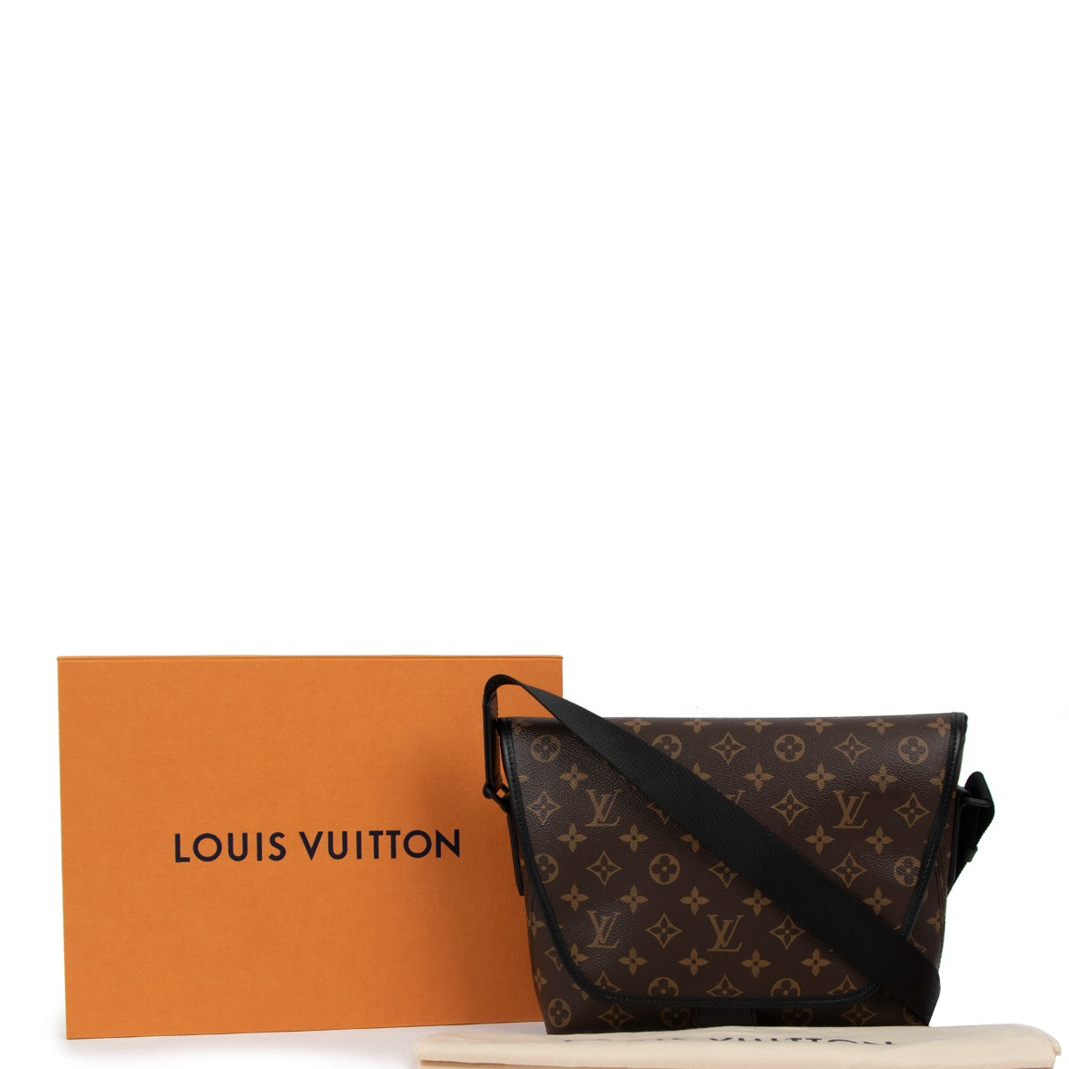 Sac messager Louis Vuitton Magnetic Monogram Macassar