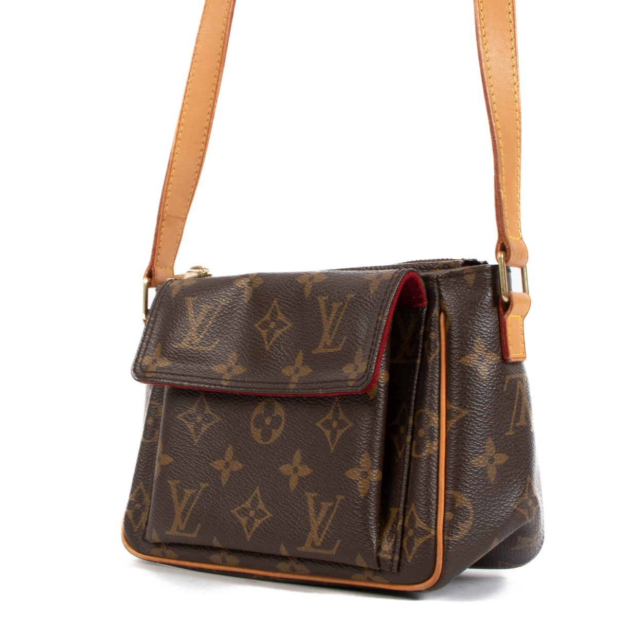 Shop safe online at Labellov in Antwerp, Brussels or Knokke this 100% authentic second hand Louis Vuitton Monogram Viva Cite PM Crossbody Bag