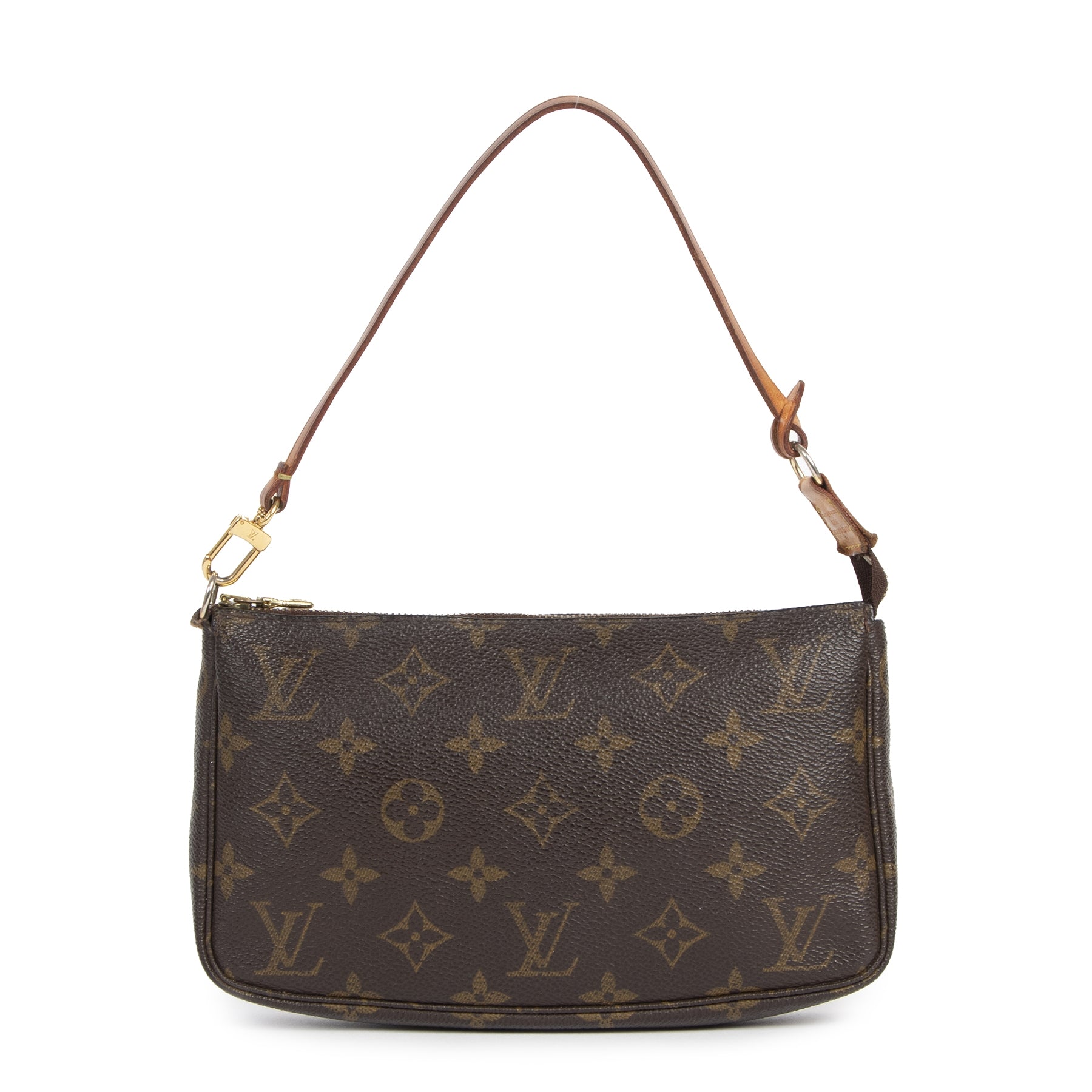 Authentic second-hand vintage Louis Vuitton Monogram Pochette buy online webshop LabelLOV