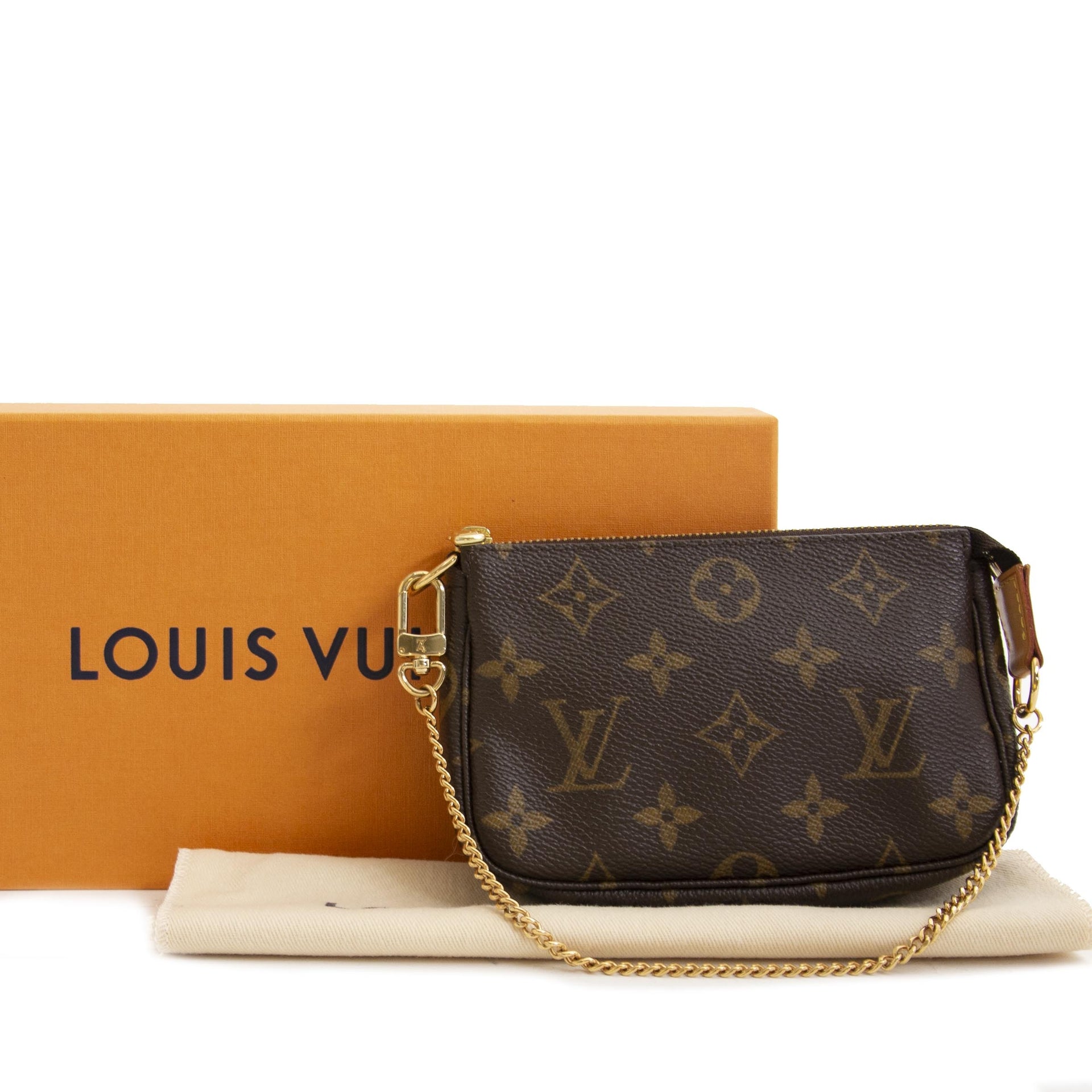 Louis Vuitton Mini Pochette In Monogram Canvas for the best price available online