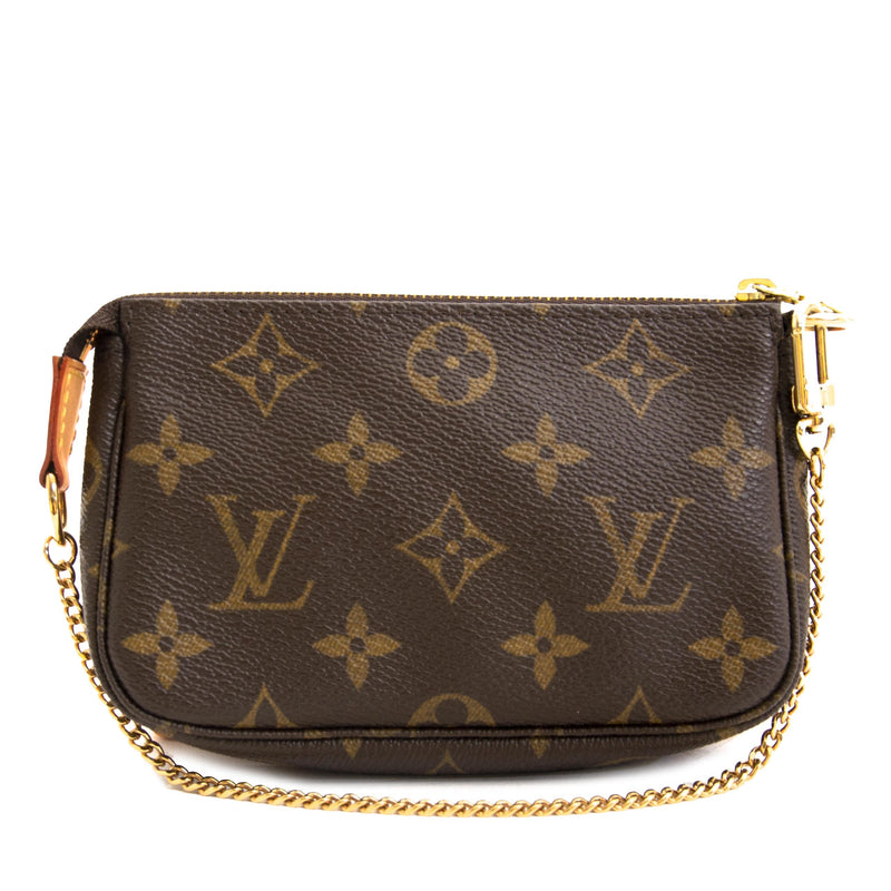 Louis Vuitton Mini Pochette In Monogram Canvas kopen en verkopen aan de beste prijs bij Labellov