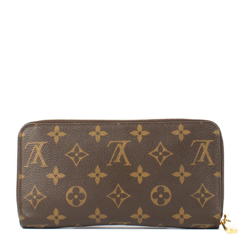 Louis Vuitton Monogram Rose Ballerine Zippy Wallet