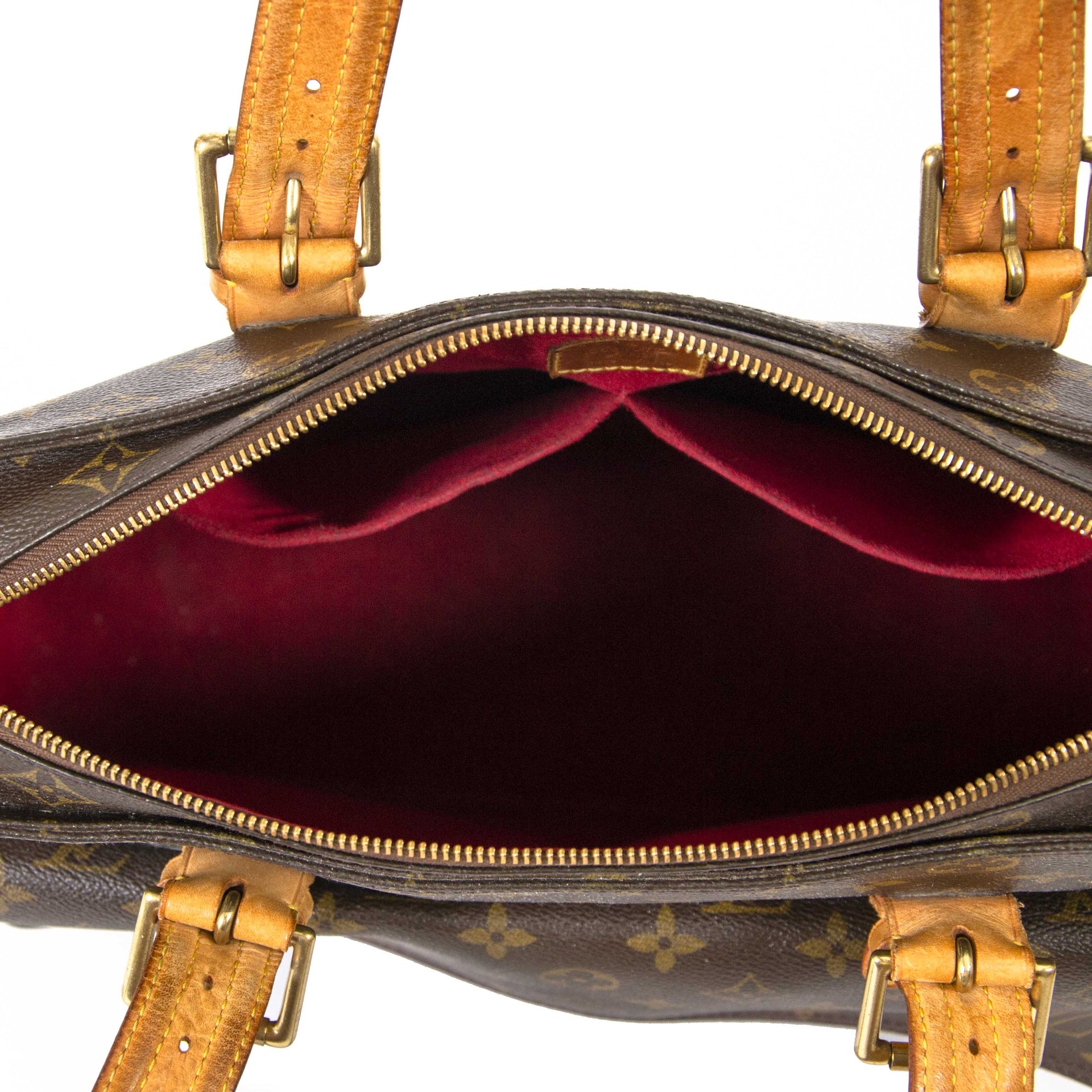 koop veilig online Louis Vuitton Monogram Viva Cite GM Shoulder Bag