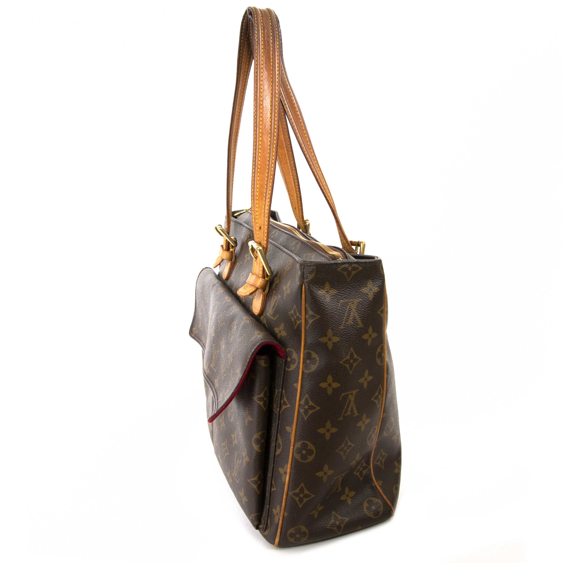 acheter en ligne seocnde main Louis Vuitton Monogram Viva Cite GM Shoulder Bag