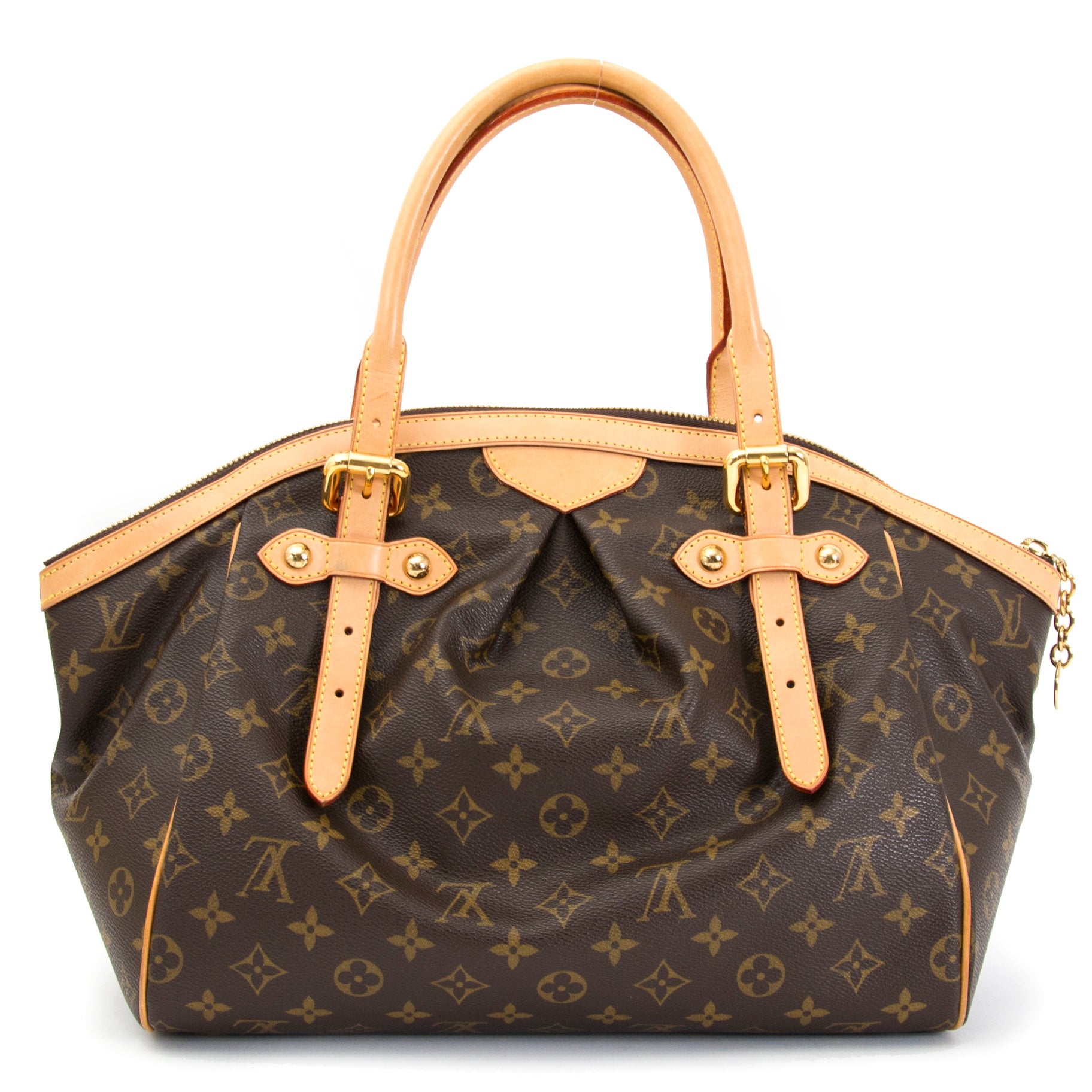 Koop nu veilig online jouw tweedehands Louis Vuitton Monogram Canvas Tivoli GM Bag op labellov.com