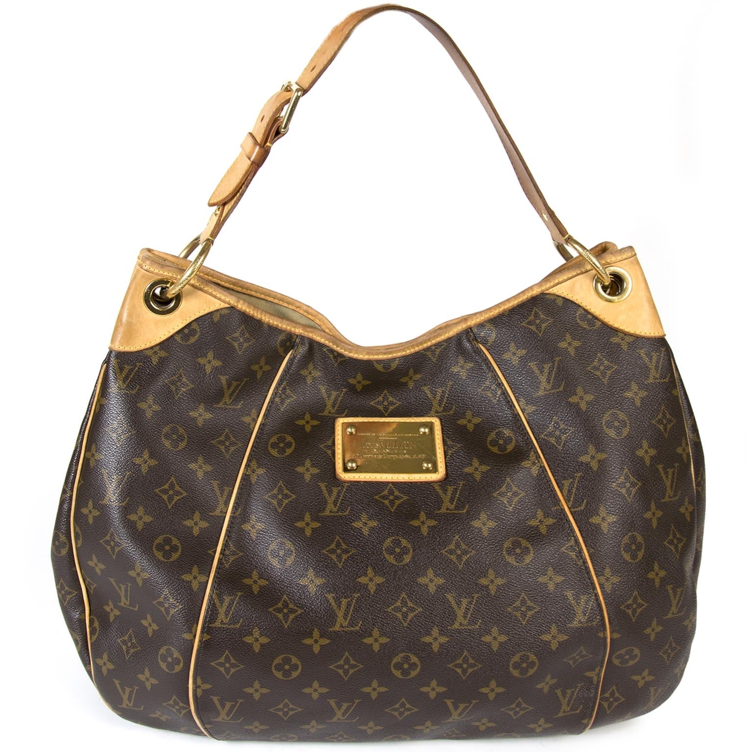 louis vuitton galliera GM monogram hobo bag now for sale at labellov vintage fashion webshop belgium