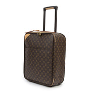 Authentic second-hand vintage Louis Vuitton Monogram Pegase 45 Suitcase buy online webshop LabelLOV