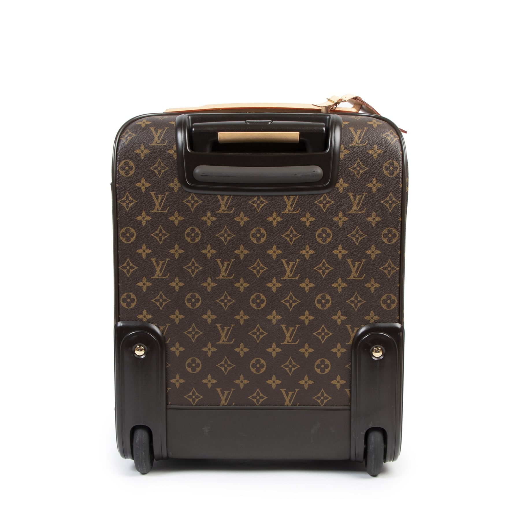 Authentieke tweedehands vintage Louis Vuitton Monogram Pegase 45 Suitcase koop online webshop LabelLOV