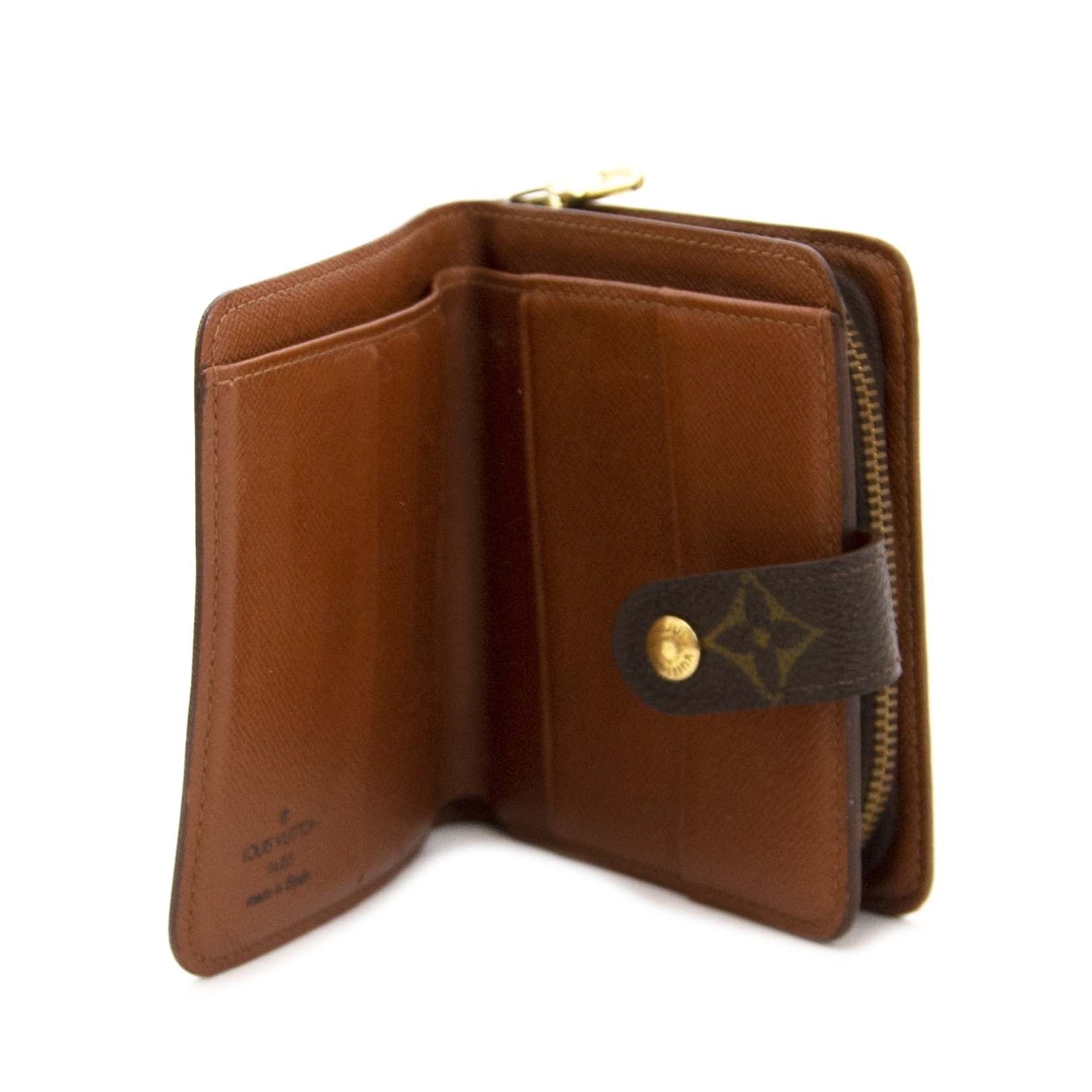 louis vuitton monogram compact zip wallet now for sale at labellov vintage fashion webshop belgium
