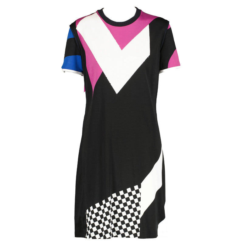 Louis Vuitton 2017 Sequin V Black Dress - Size L for the best price at Labellov secondhand luxury