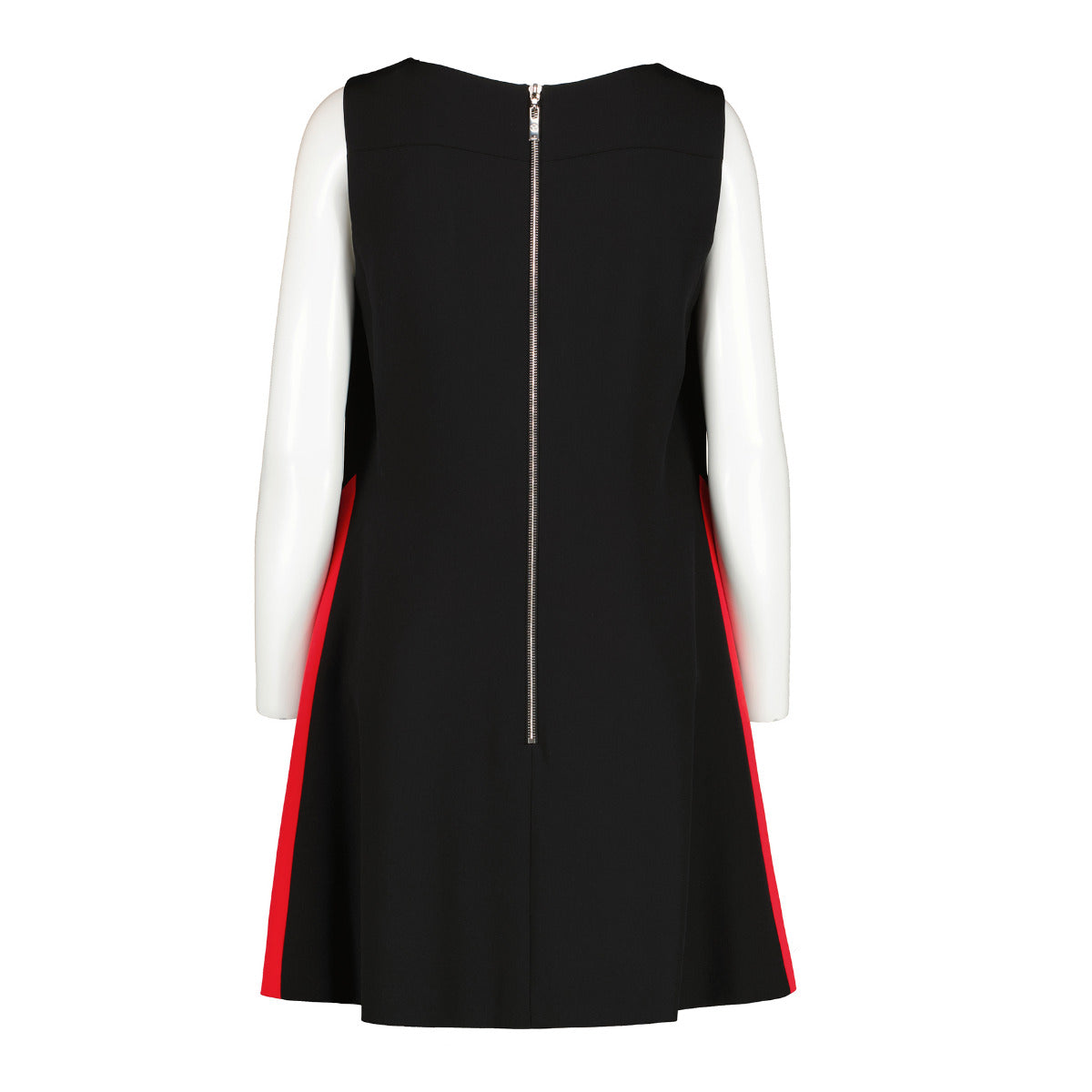 Louis Vuitton 2018 Colourblock White/Black/Red Dress - Size FR40