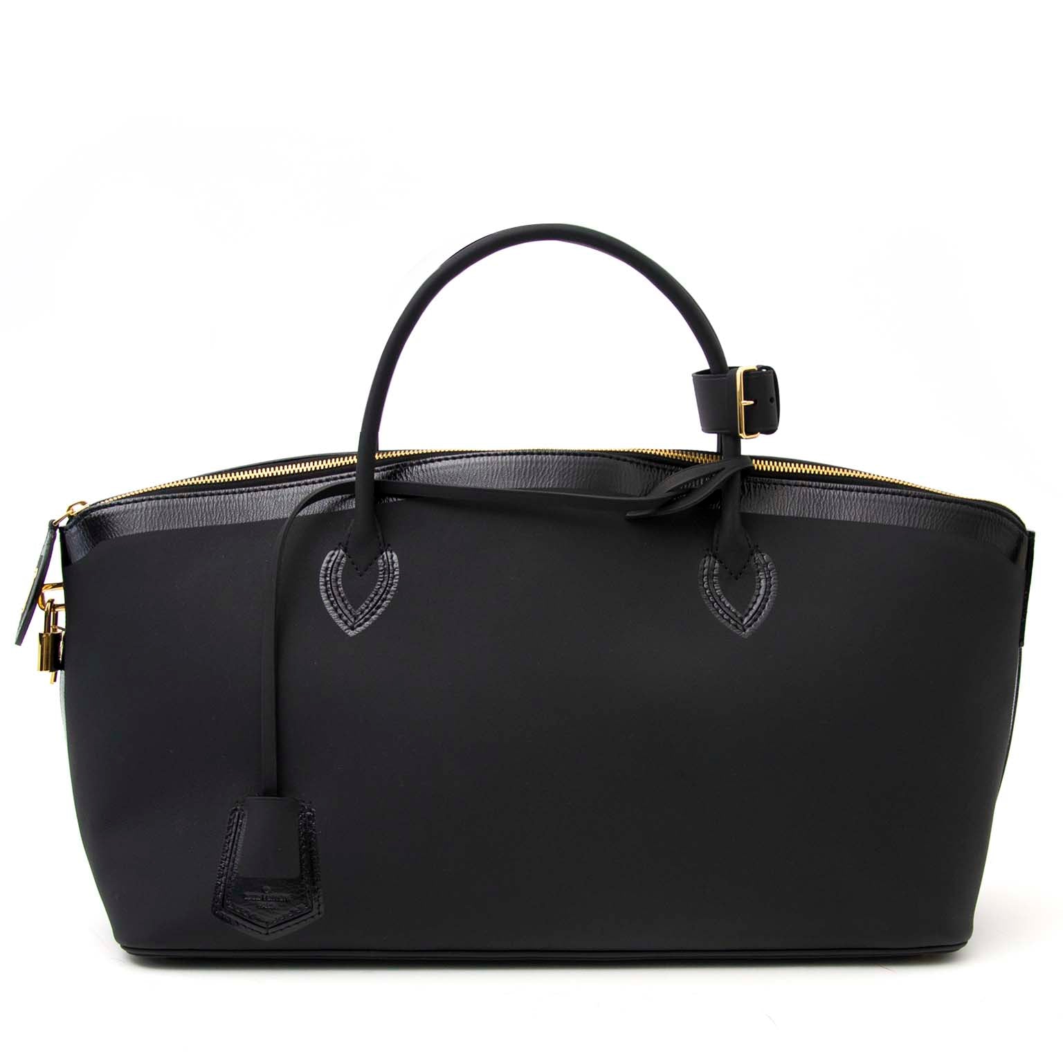 shop safe online limited Louis Vuitton Cuir Obsession Lockit East-West