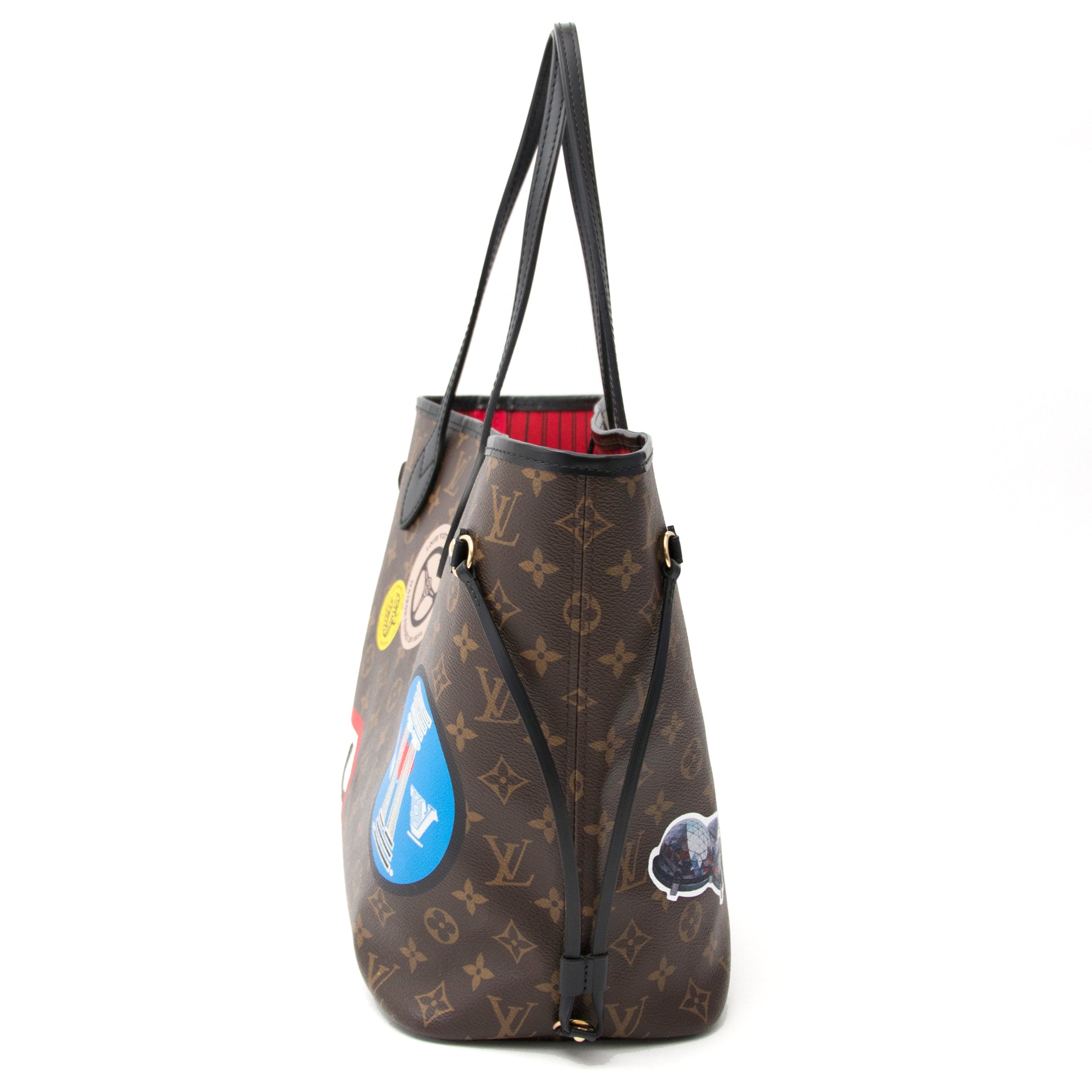 Vintage and secondhand Louis Vuitton Neverfull World City Tour MM