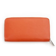 Authentic second hand vintage Louis Vuitton Zippy Wallet Epi Piment buy online webshop LabelLOV