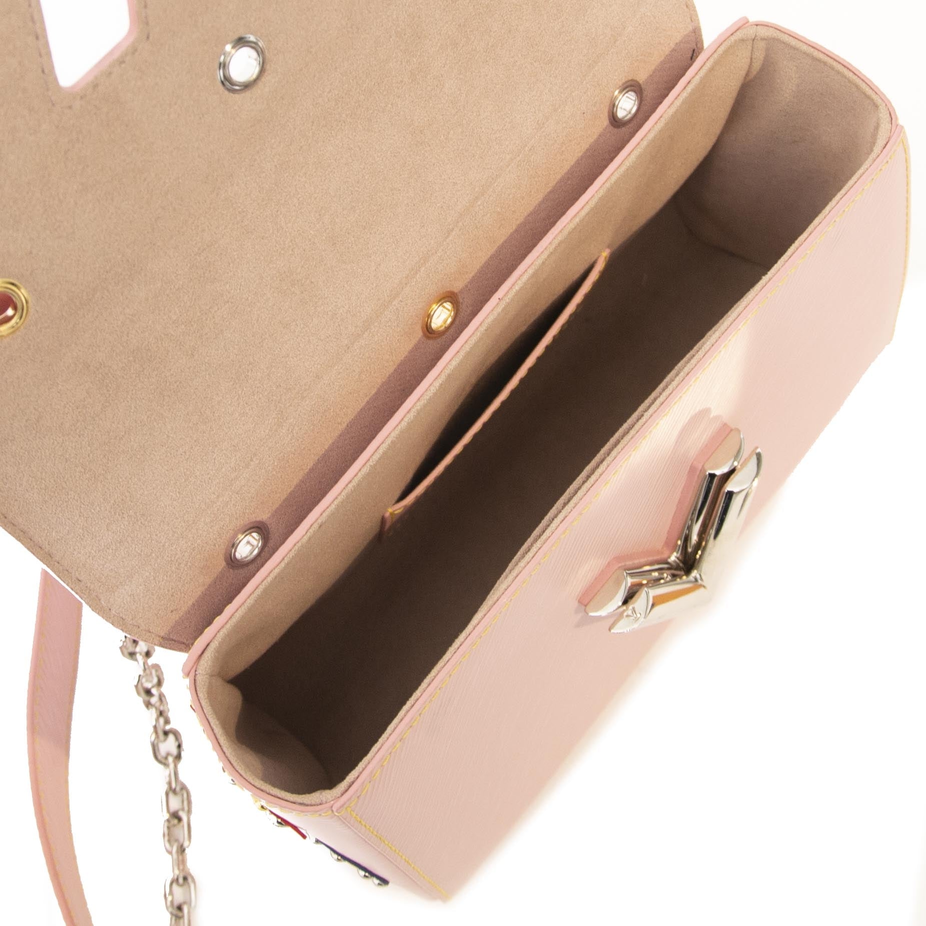We buy and sell your authentic Louis Vuitton Twist MM Epi Monogram Flower Rose