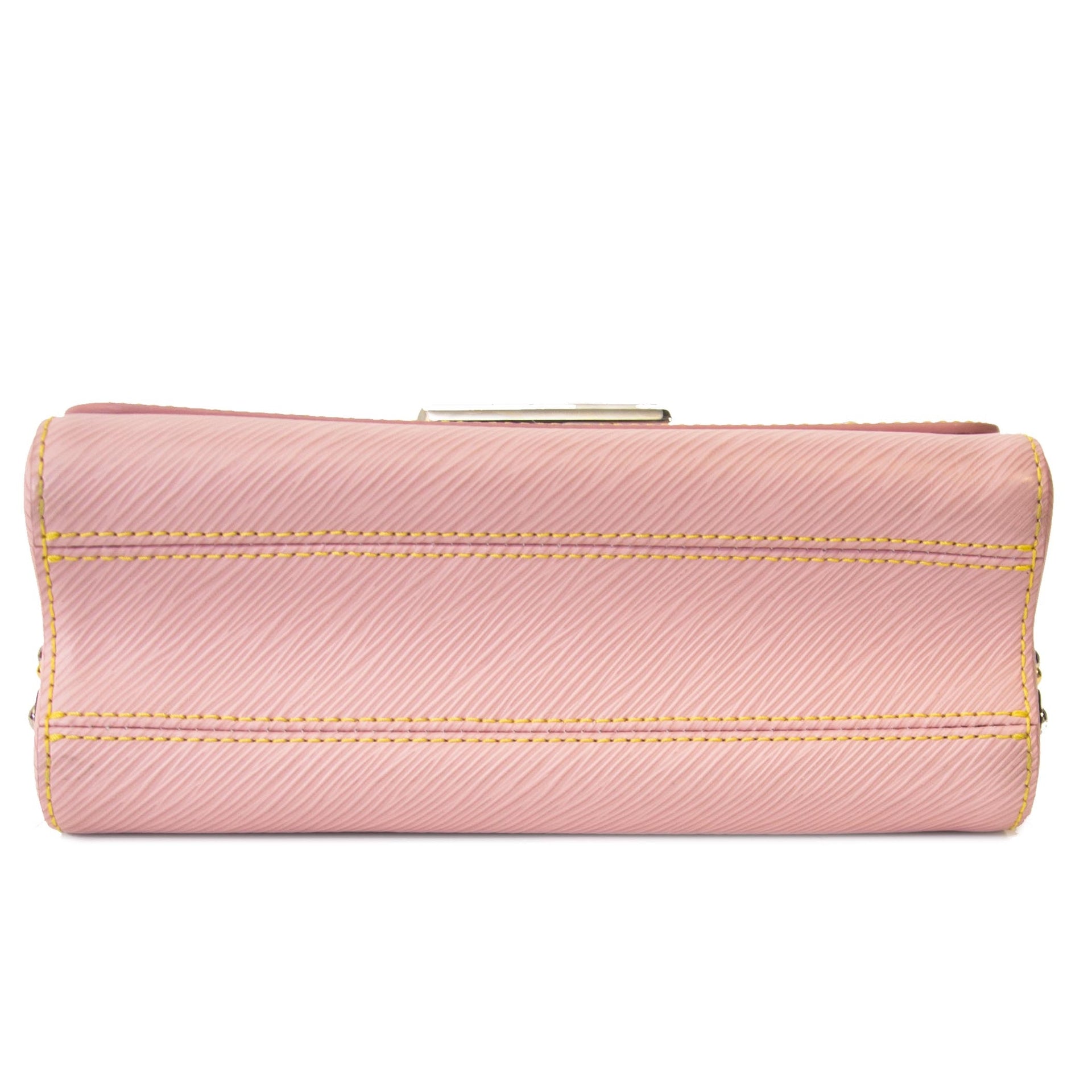 Louis Vuitton Rose Ballerine Epi Leder Mechanische Bloemen Twist MM
