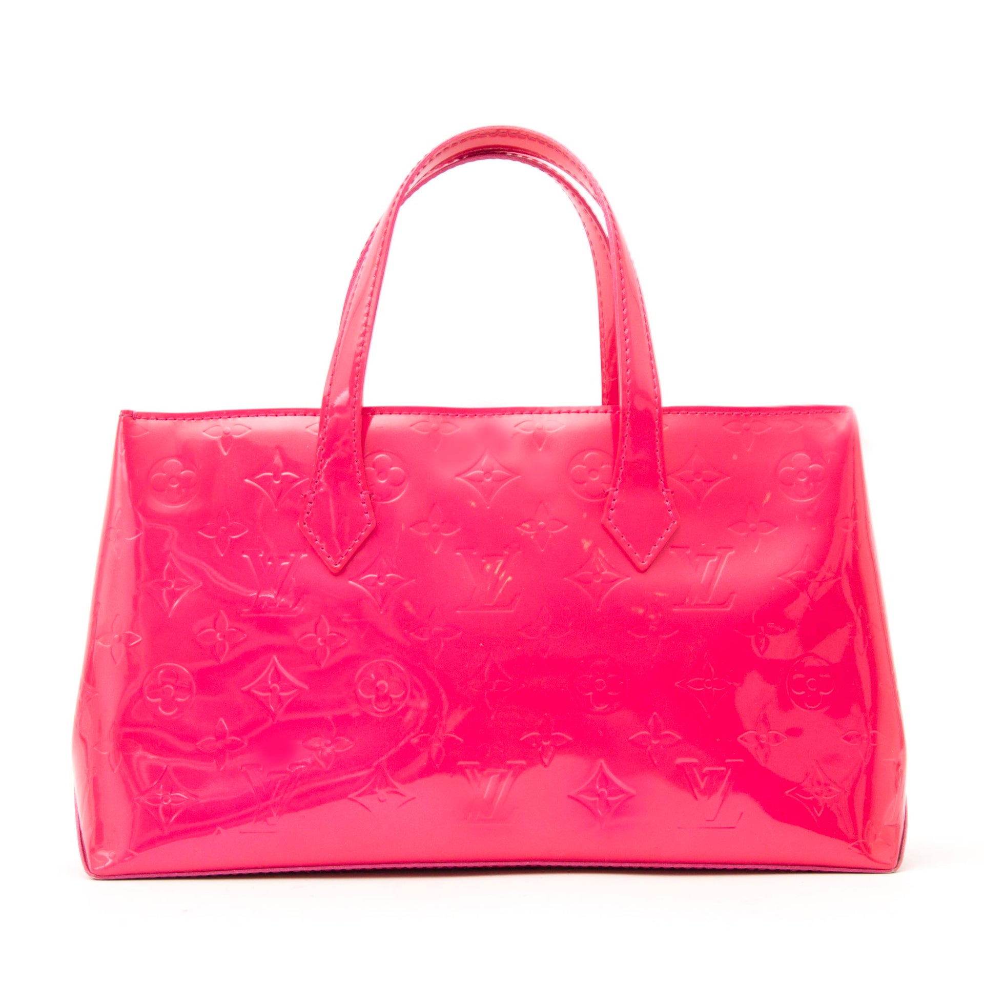 Tweedehands Louis Vuitton roos vernis monogram online te koop bij labellov