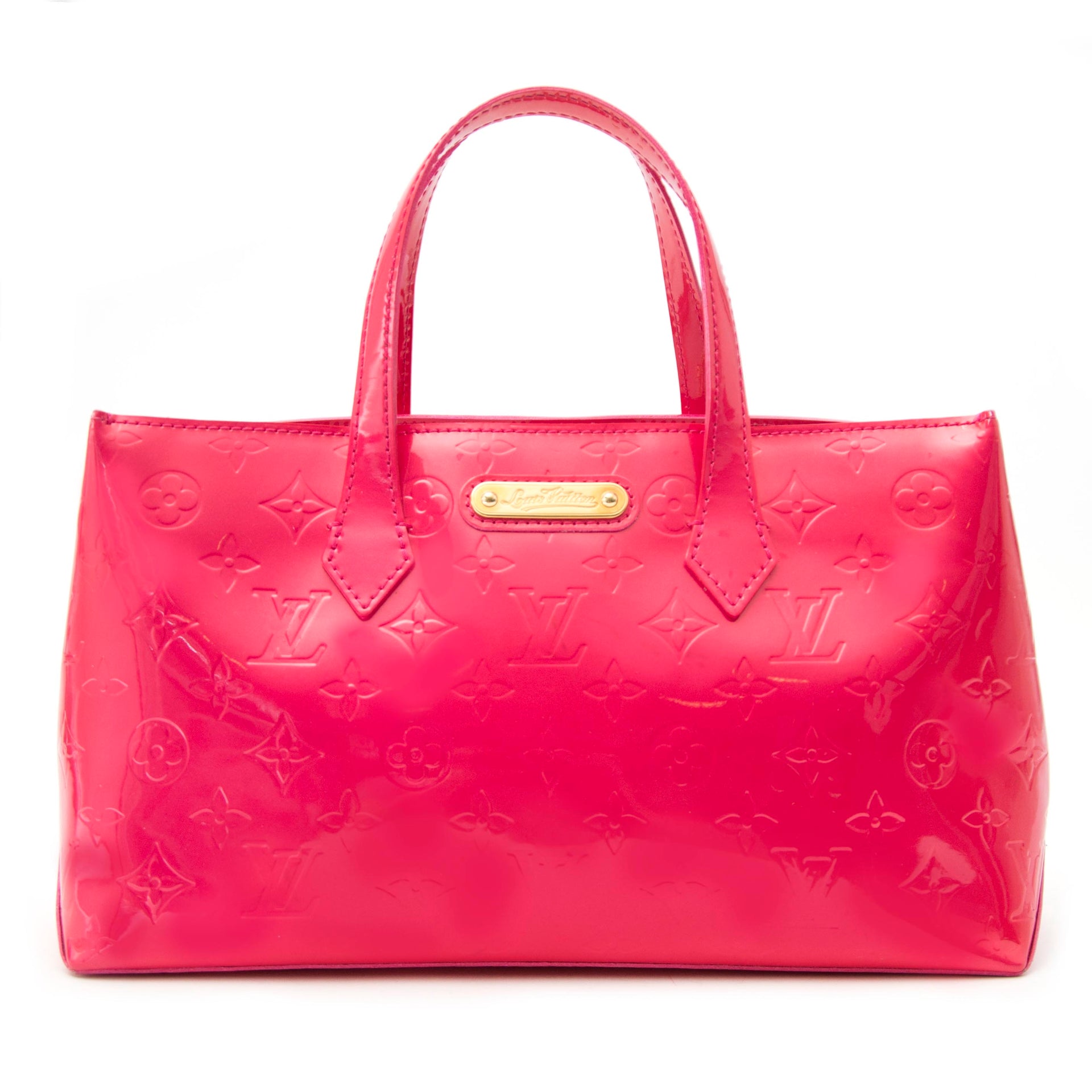 Preloved Lousi Vuitton Pink monogram vernis online at webshop Labellov