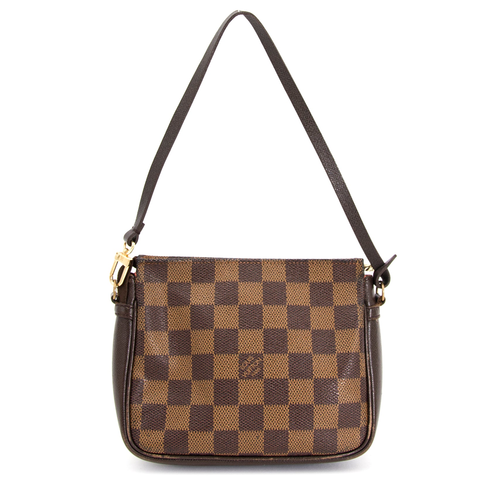 achetez maintenant en ligne votre secondmain Louis Vuitton Damier Ebene Trousse Pochette chez labellov.com