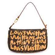 koop veilig online jouw tweedehands Louis Vuitton Limited Edition Graffiti Stephen Sprouse Pochette