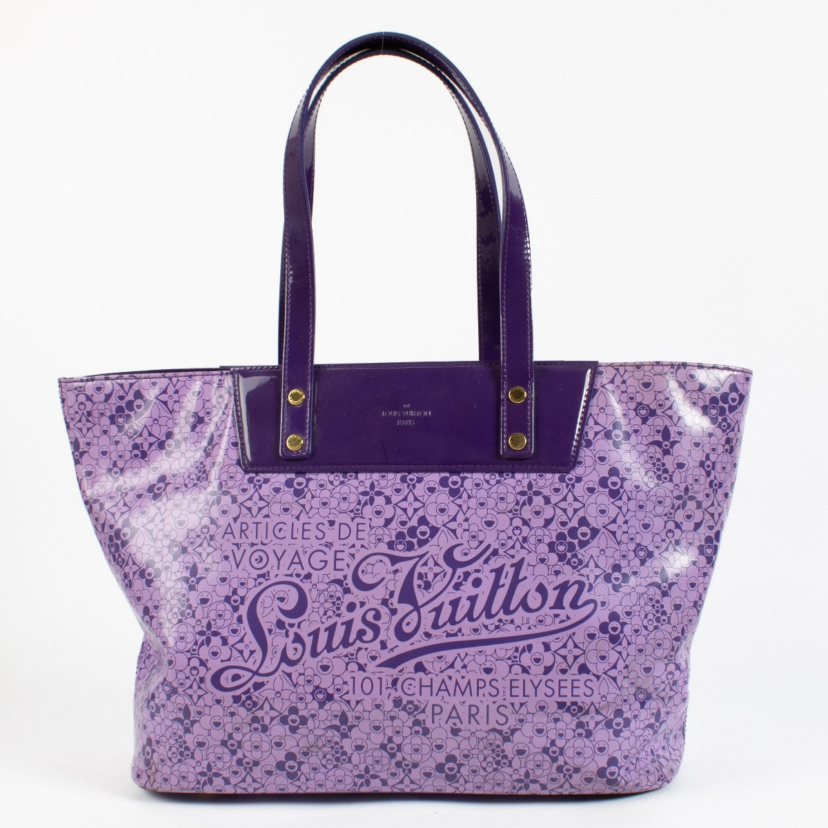 Louis Vuitton Murakami Purple Cosmic Tote Bag
