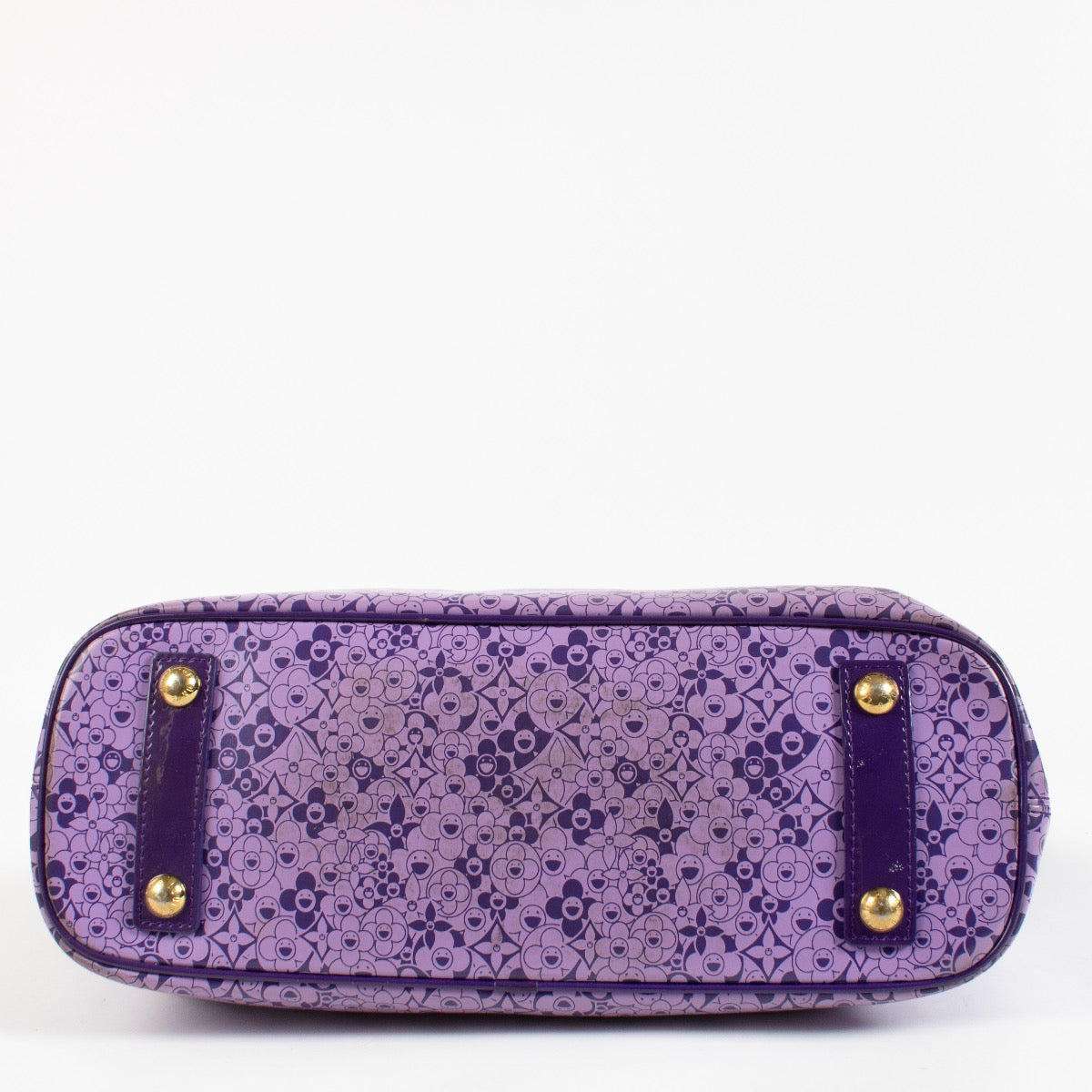 Sac cabas Louis Vuitton Murakami Cosmic de couleur violette
