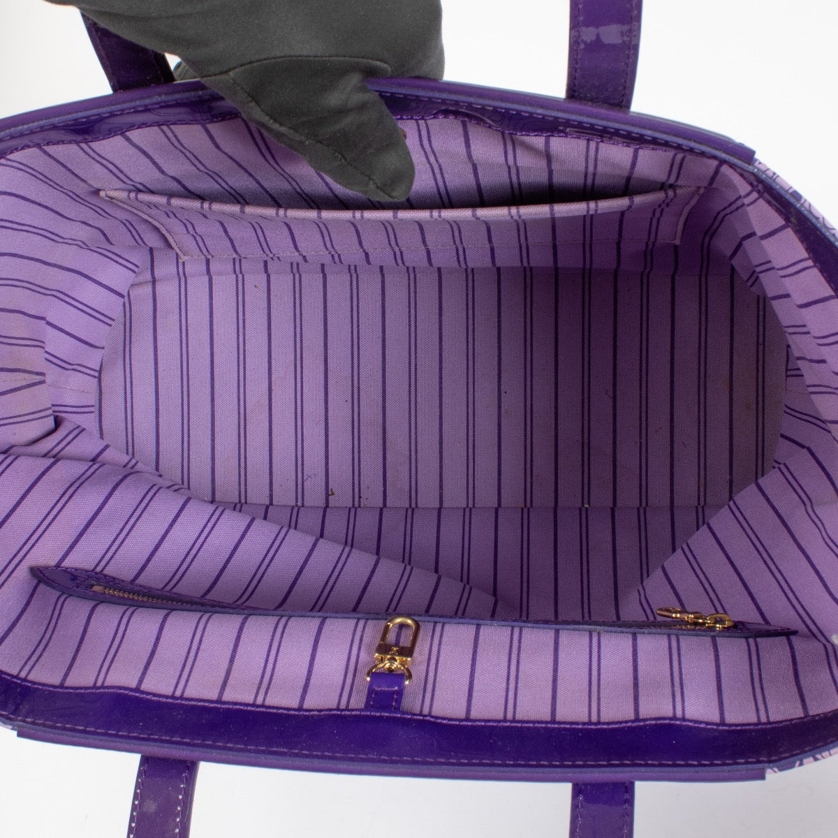 Sac cabas Louis Vuitton Murakami Cosmic de couleur violette