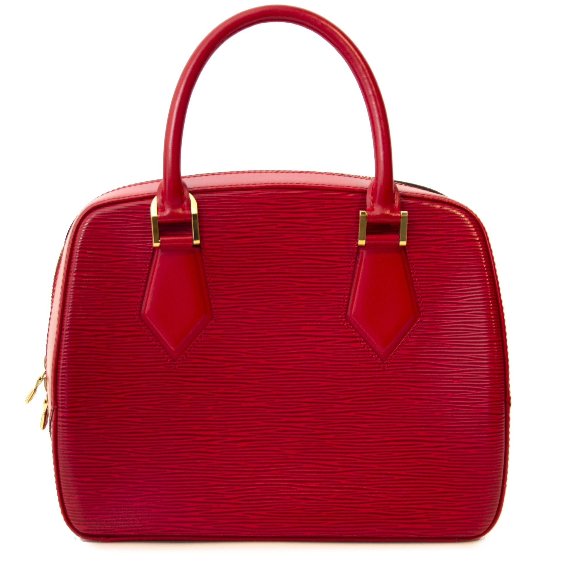 Louis Vuitton Red Epi Sablon Top Handle Bag online aankopen tegen de beste prijs