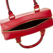 Louis Vuitton Red Epi Sablon Top Handle Bag
