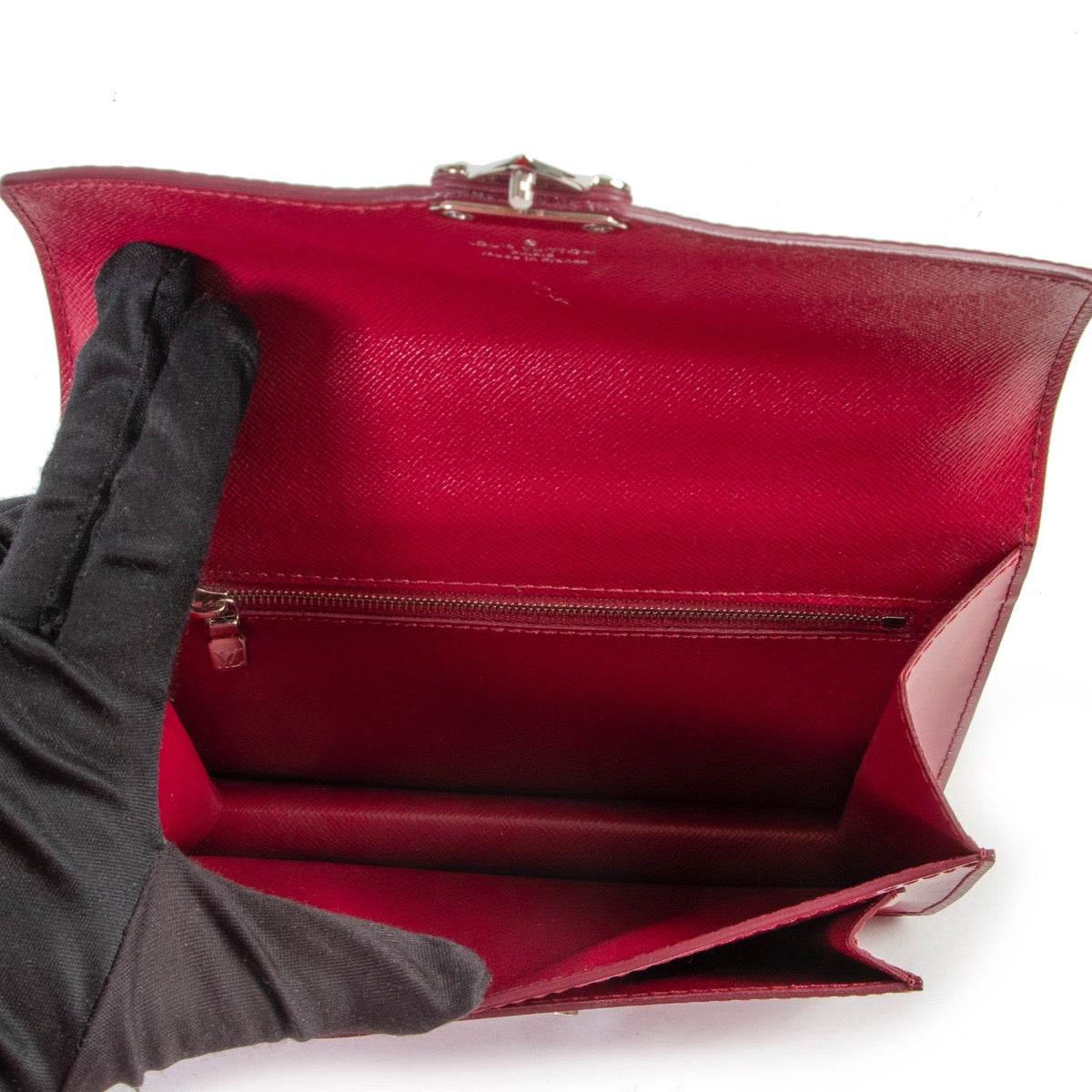 Original Louis Vuitton Fuchsia Epi Leather Monceau Shoulder Bagin very good condition now for sale on Labellov vintage site
