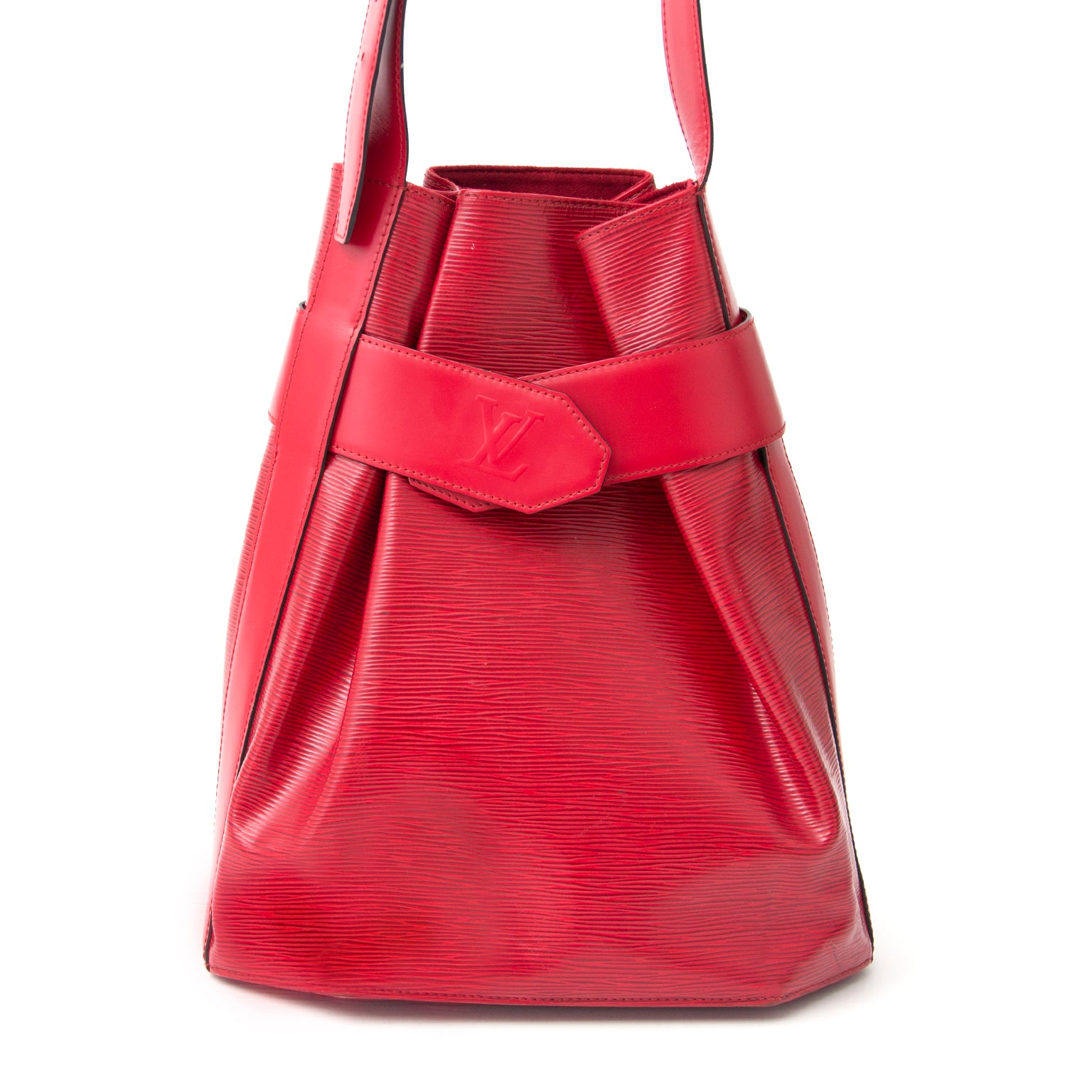 Louis Vuitton Red Epi Noé Bag
