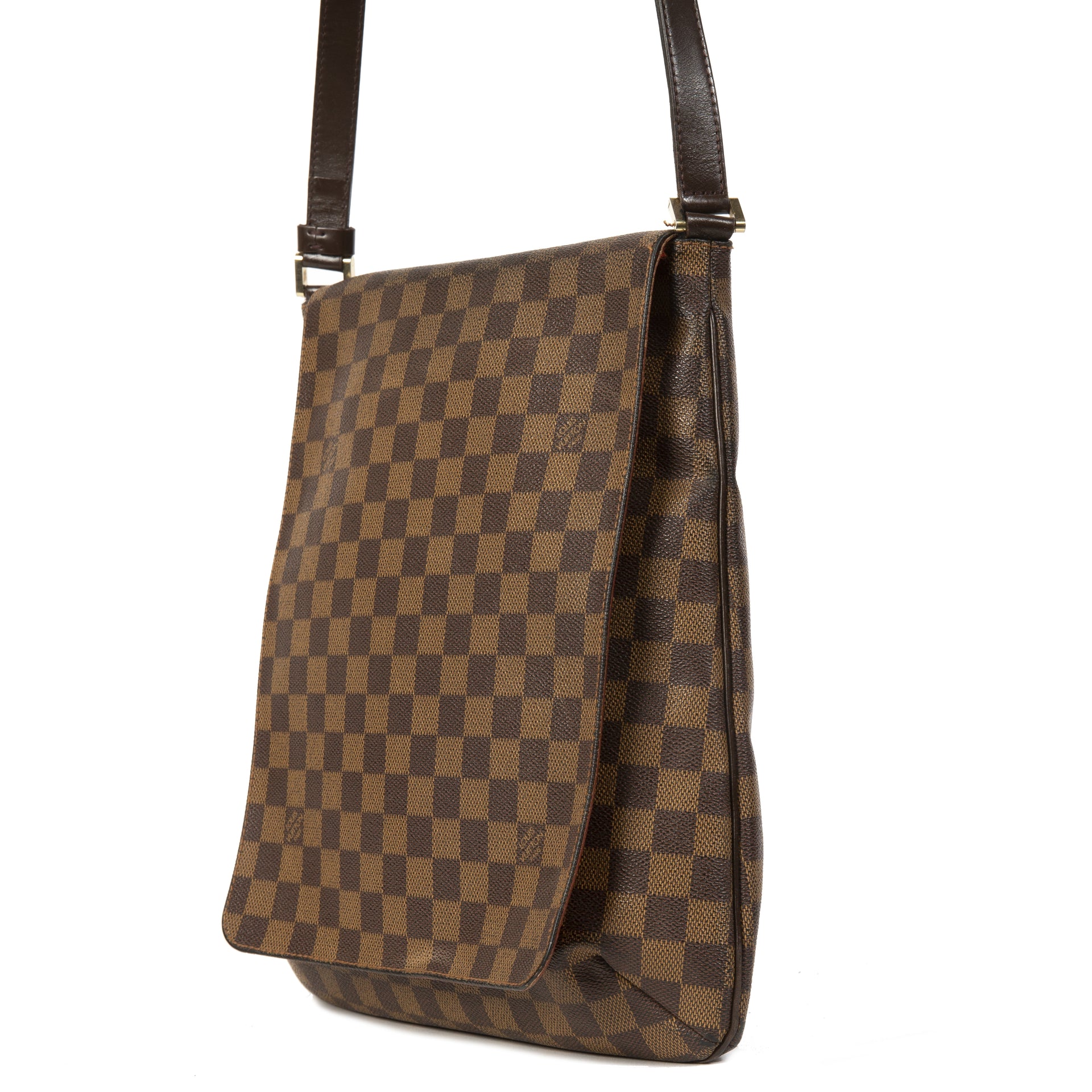 pour le meilleur prix Louis Vuitton Damier Ebene Musette Salsa Bag