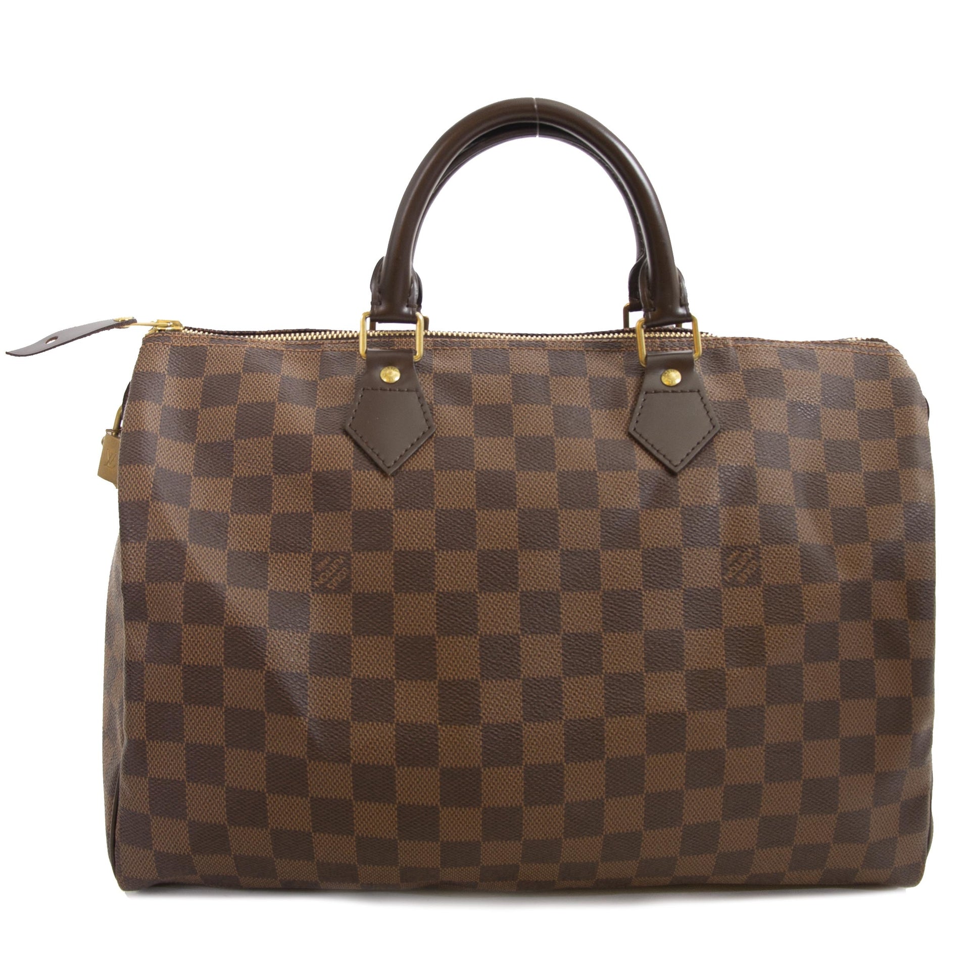 louis vuitton damier speedy 35 nu te koop bij labellov vintage mode webshop belgië
