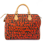 Louis Vuitton Graffiti Speedy 30 now for sale at labellov vintage fashion webshop Belgium