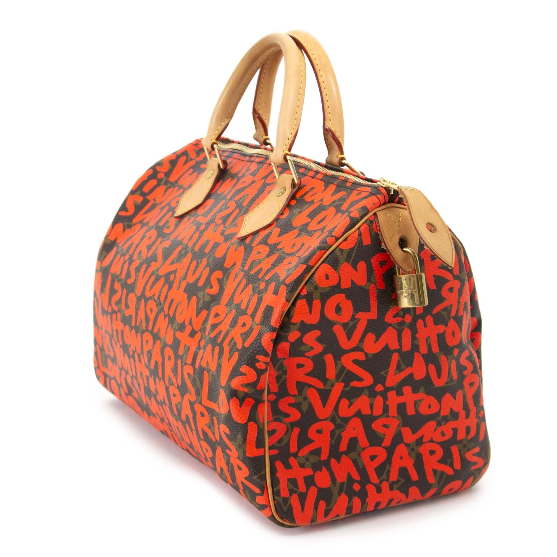 Louis Vuitton x Stephen Sprouse Graffiti Speedy 30 nu te koop bij labellov vintage mode webshop belgië