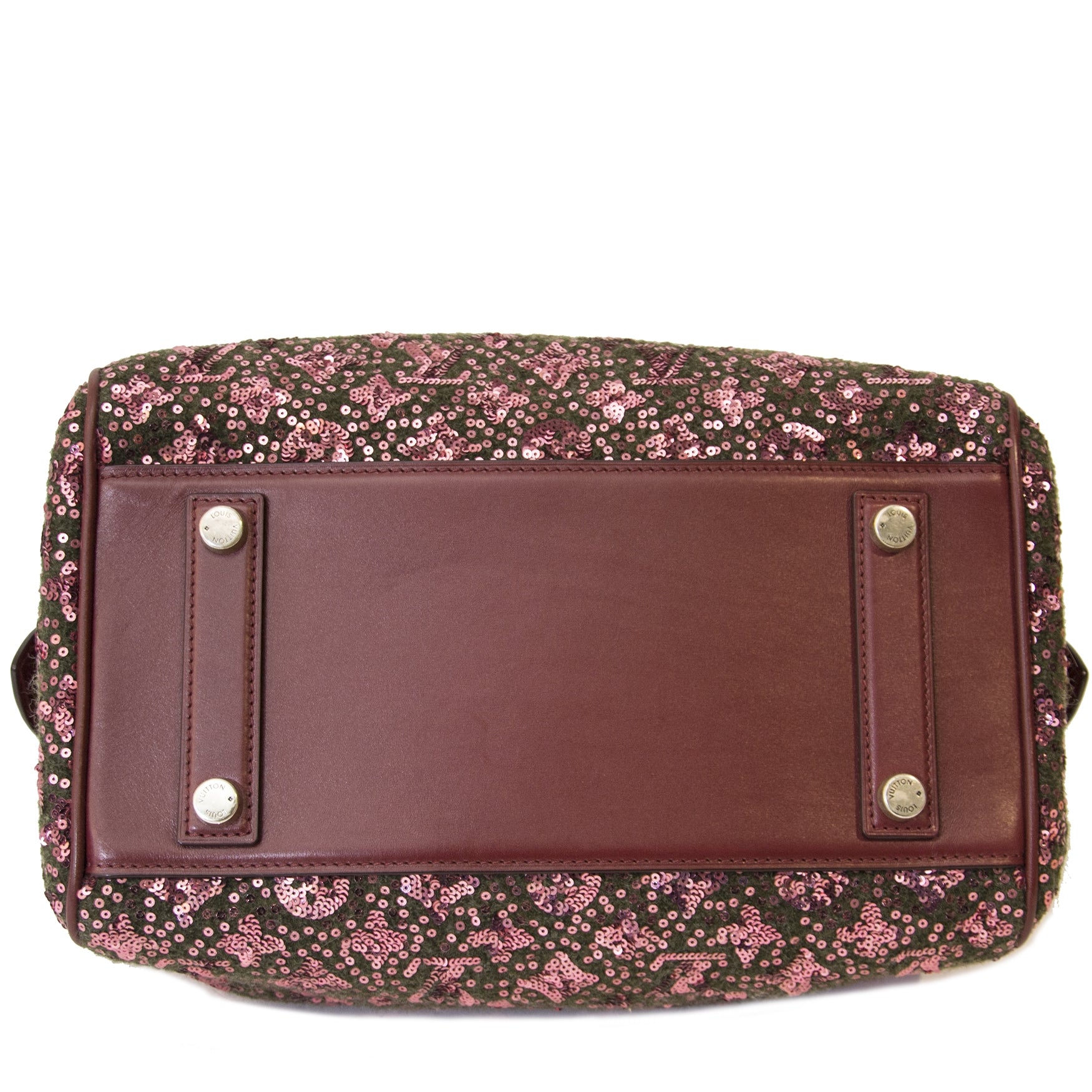 Sac Speedy Louis Vuitton Sunshine Express bordeaux en édition limitée
