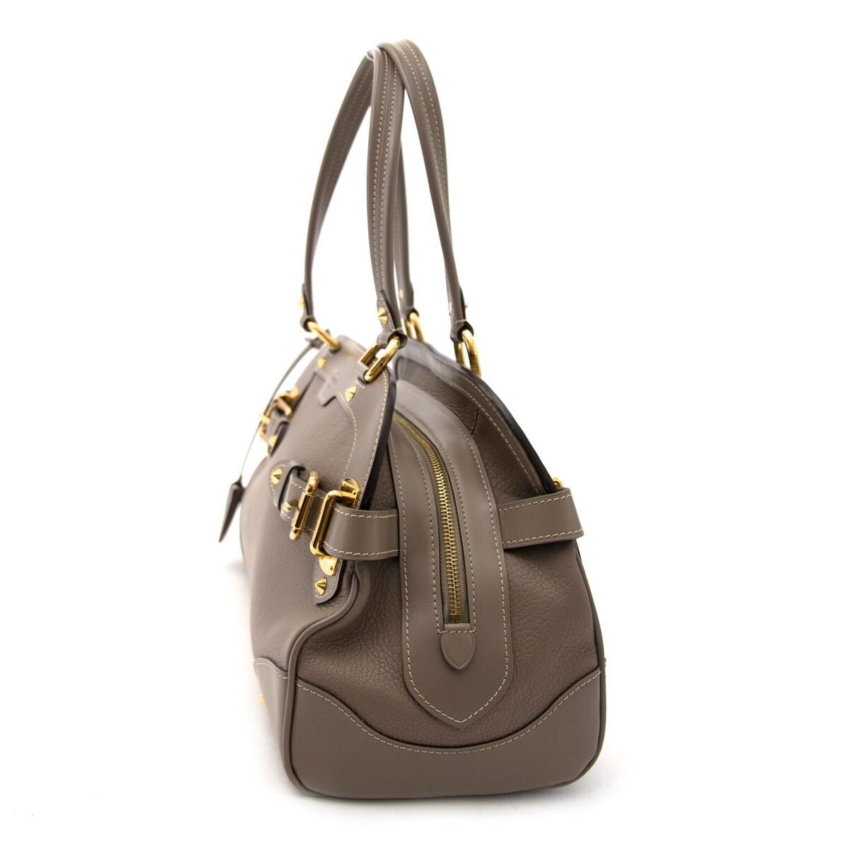 Compra une cartera Louis Vuitton autentica en khaki de cuero muy en moda para el precio correcto en LabelLOV.