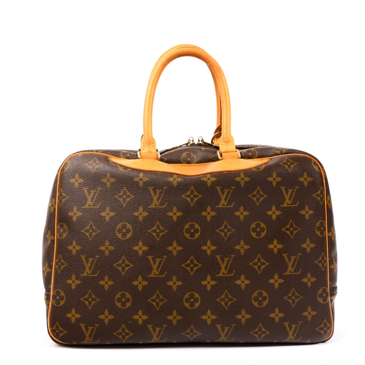 authentic second hand Louis Vuitton Deauville top handle bag in very good condition on Labellov.com