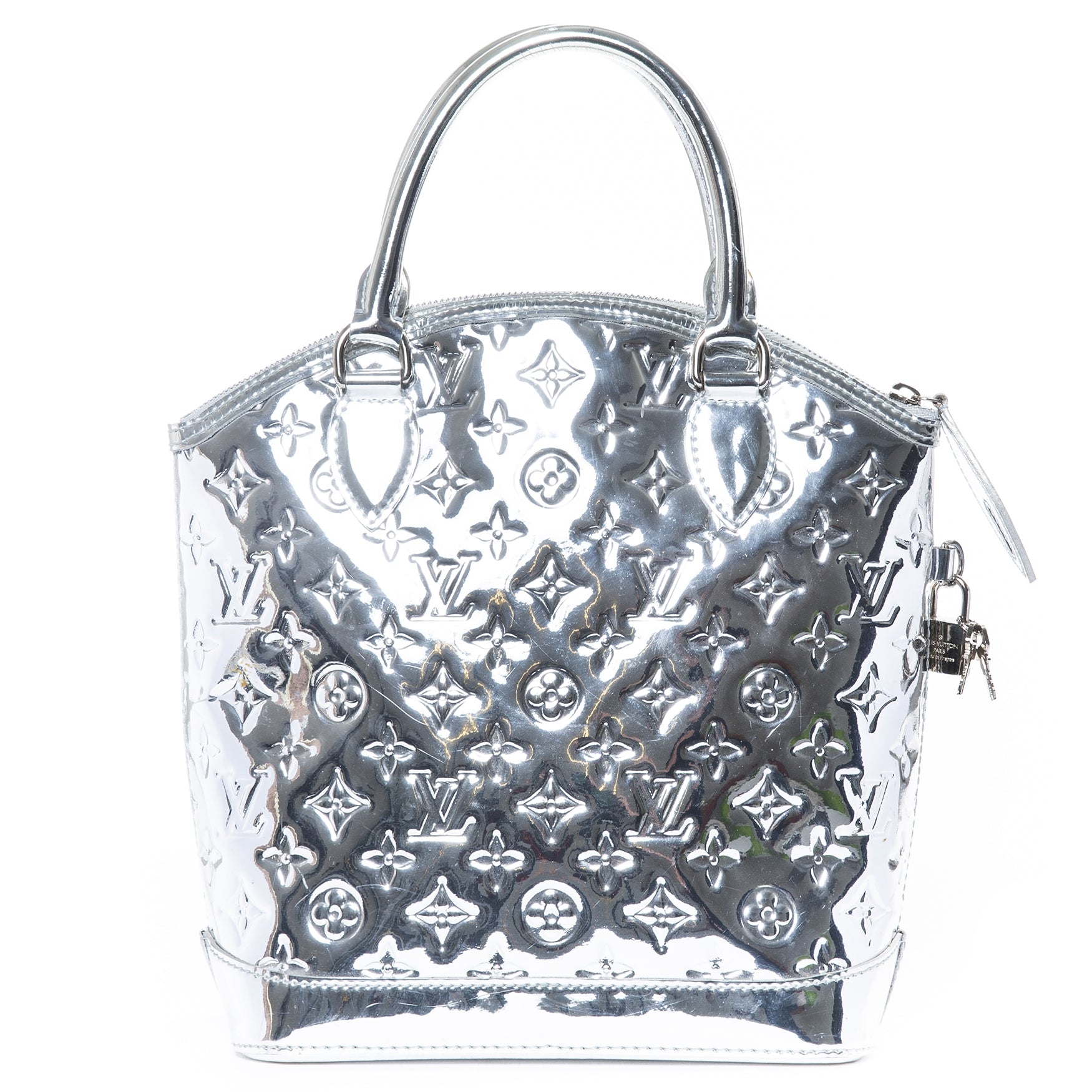 ouis Vuittton Monogram Mirror Lockit Silver for sale online