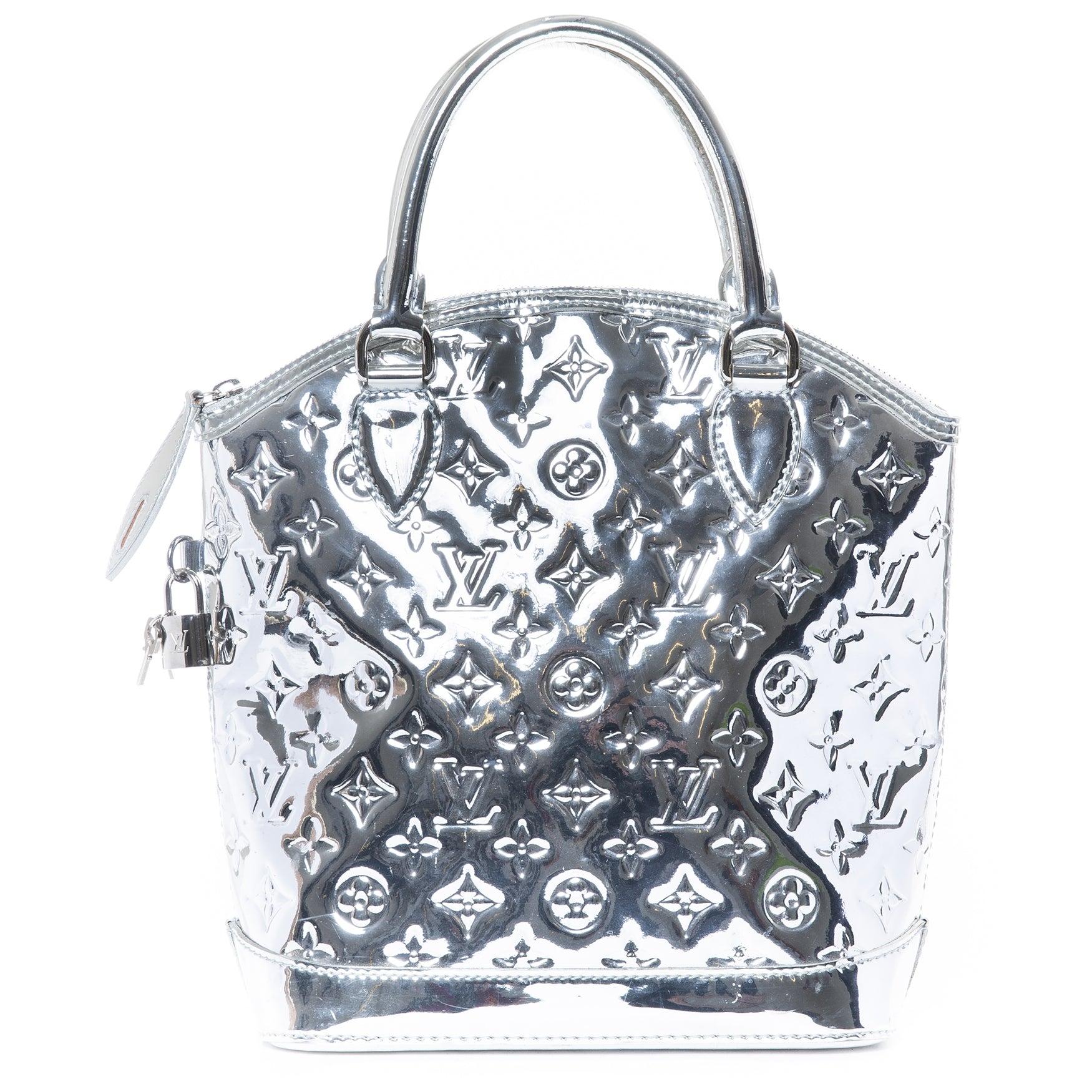 ouis Vuittton Monogram Mirror Lockit Silver te koop bij Labellov