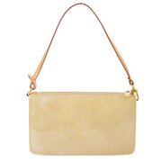 Buy and sell your authentic Louis Vuitton Beige Monogram Vernis Lexington Pochette Bag