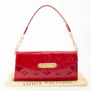 Louis Vuitton Red Monogram Vernis Sunset Boulevard Clutch Bag pour le meilleur prix chez Labellov à Anvers