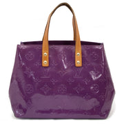 koop online jouw tweedehands Louis Vuitton Vernis Reade PM Violette Top Handle Bag