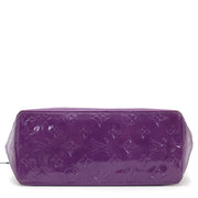 acheter en ligne pour le meilleur prix Louis Vuitton Vernis Reade PM Violette Top Handle Bag